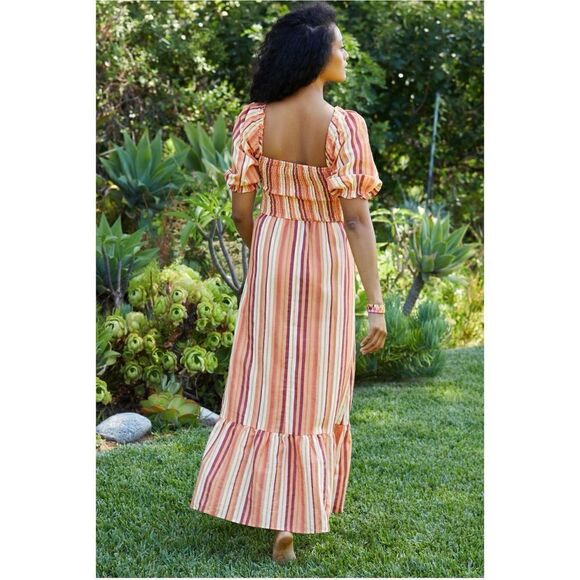 Anthropologie Charlie Holiday Coastal Midi Dress size 6‎ - Picture 2 of 9